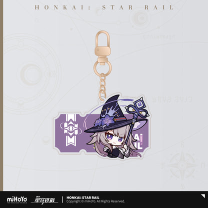 Acrylic Strap [Honkai: Star Rail] - Série Emoticônes / Sticker vol.4