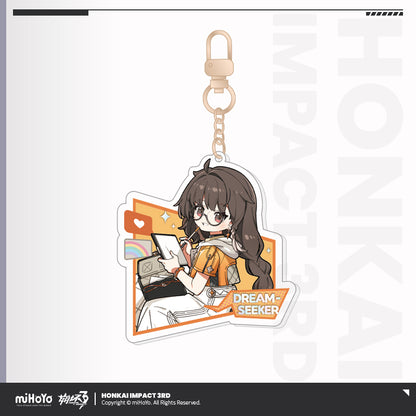 Acrylic Strap [Honkai Impact 3rd] - Part 2 - Chibi Tea Party - (Plusieurs Modèles)