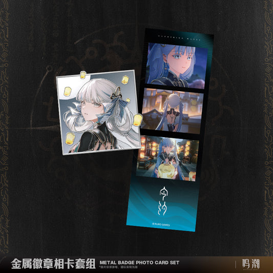 Metal Badge + Photo Card Set [Wuthering Waves] - Jinhsi