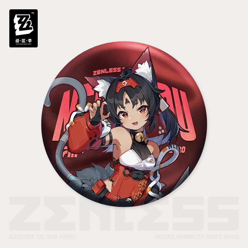 Badge [ZZZ Zenless Zone Zero] - Cunning Hares - Portrait Series (plusieurs modèles)