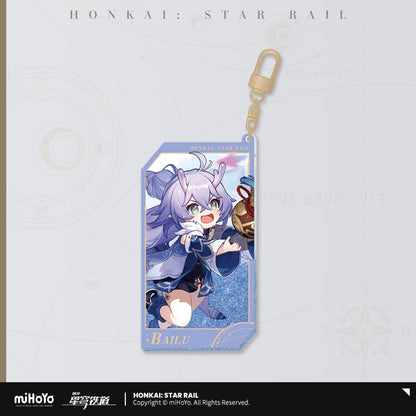 Strap Glitter Acrylic Glow In The Dark [Honkai: Star Rail] - Stellar Invitation series vol.1 (plusieurs modèles)