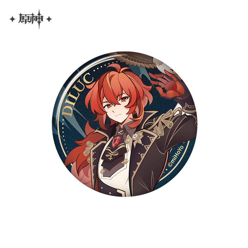 Badge [Genshin Impact] - Diluc - Genius Invokation TCG – Hobby Addicts