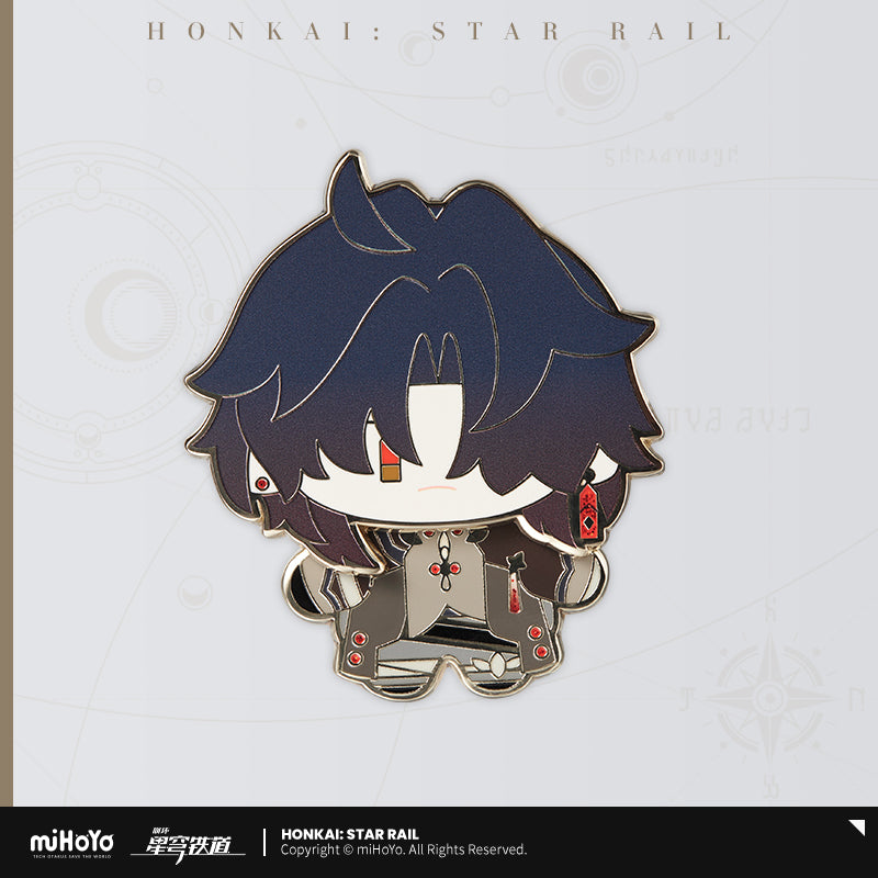 Badge Mouvant Metal [Honkai: Star Rail] - Chibi Doll Series