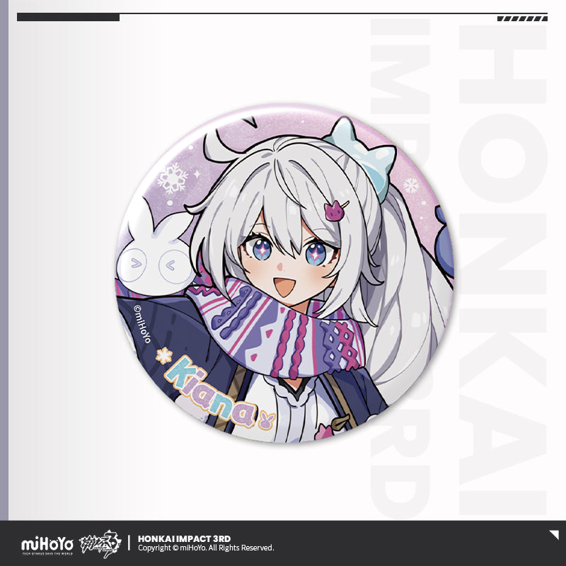 Badge [Honkai Impact 3rd] - Snowy Delights (plusieurs modèles)