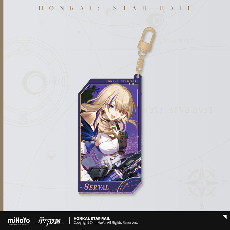 Strap Glitter Acrylic Glow In The Dark [Honkai: Star Rail] - Stellar Invitation series vol.1 (plusieurs modèles)