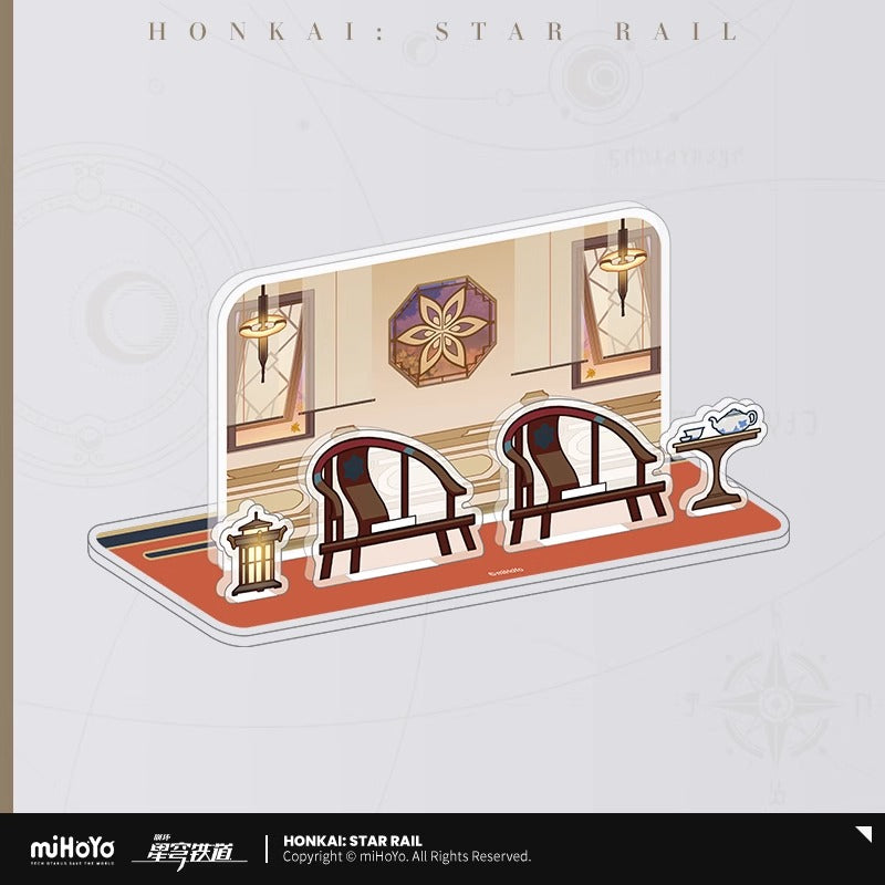 Acrylic Stand Diorama [Honkai: Star Rail] - Décors - Owlbert's Guest Room