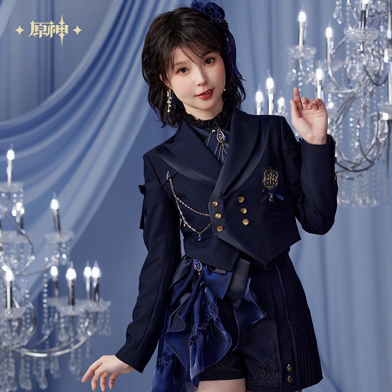 Veste Courte [Genshin Impact] - Noir - Furina Impression Collection