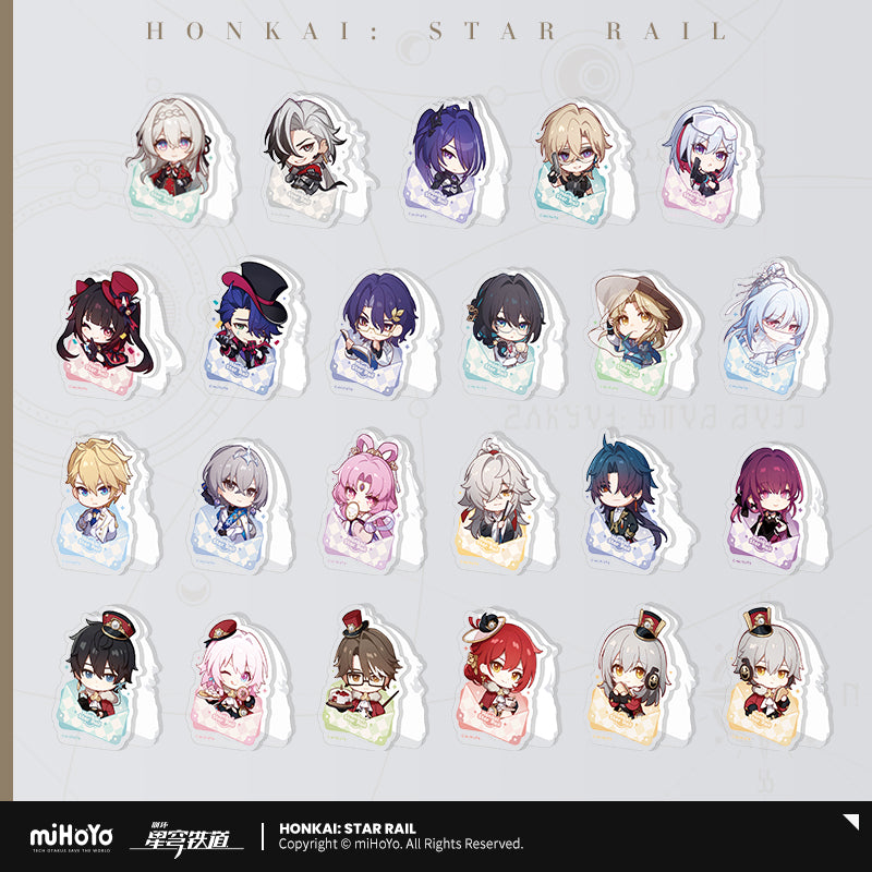 Acrylic Clip [Honkai: Star Rail] - Nameless Honor series