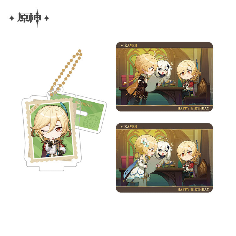 Acrylic Strap Standee Set [Genshin Impact] - Kaveh - Photos of a Good Time series