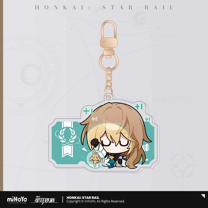 Acrylic Strap [Honkai: Star Rail] - Série Emoticônes / Sticker (plusieurs modèles)