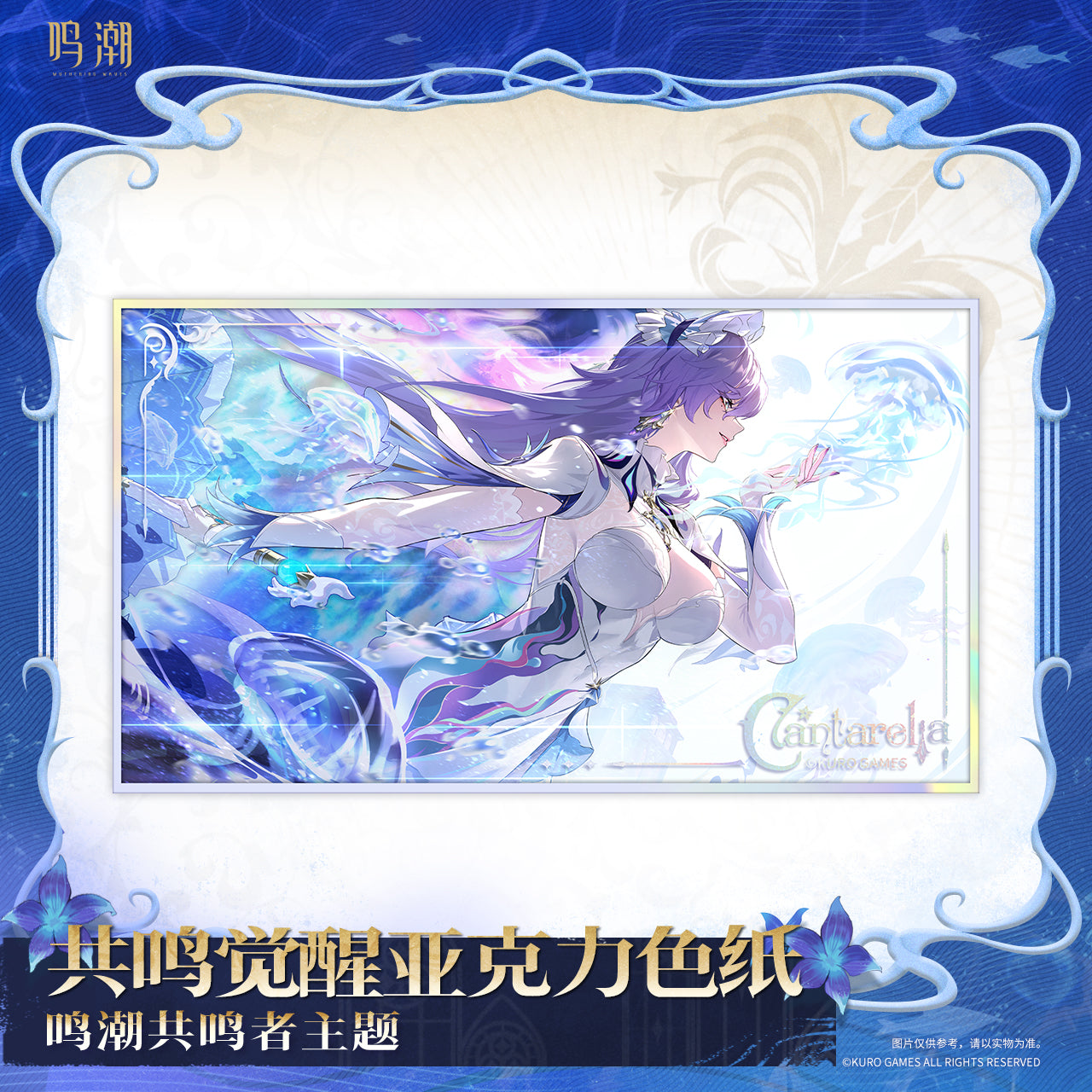 Acrylic Shikishi [Wuthering Waves] - Cantarella