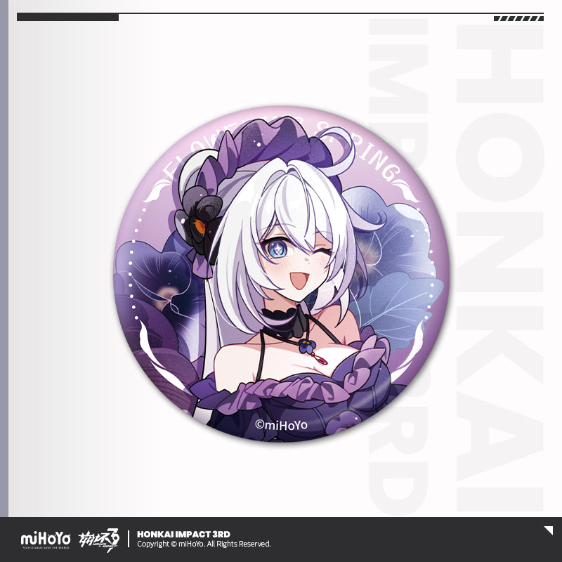 Badge [Honkai Impact 3rd] - Flowers Spring (plusieurs modèles)