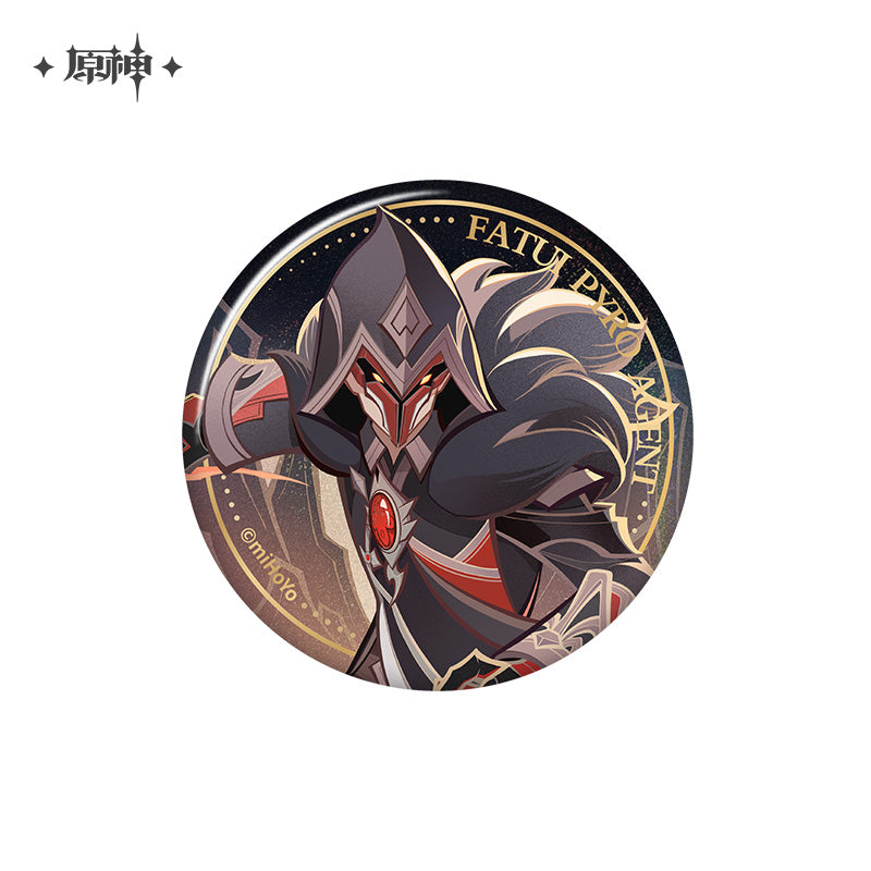 Badge [Genshin Impact] - Fatui Pyro Agent - Genius Invokation TCG