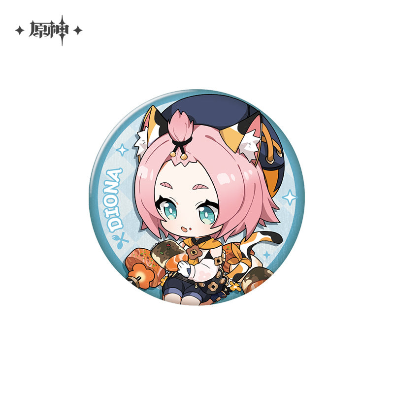 Badge [Genshin Impact] Delicious Party vol.2  (plusieurs modèles)