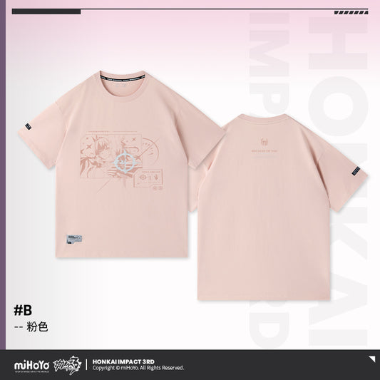 T-shirt [Honkai Impact 3rd] - Elysia Story "Because of you" Type B (Plusieurs coloris) (Pre-order)