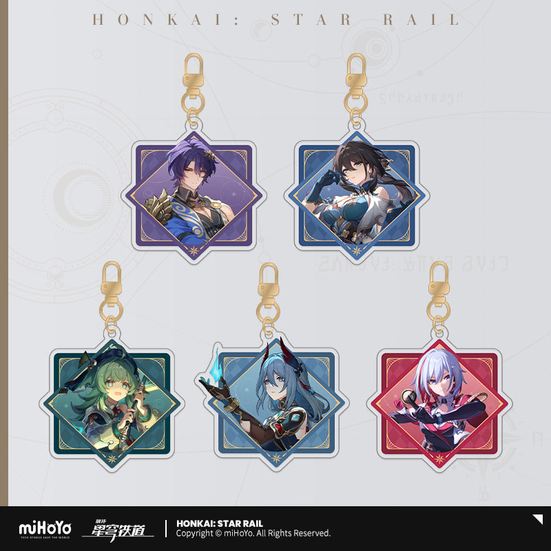 Strap Acrylic [Honkai: Star Rail] - Interstellar Travel Series vol.2 (plusieurs modeles)