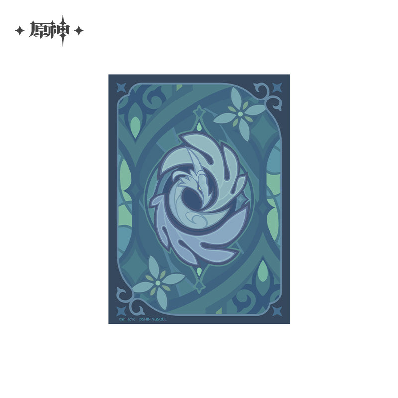 Pack de 40 Sleeves [Genshin Impact] - Lazurite Swirl - Season 2 - Physical Genius Invokation TCG
