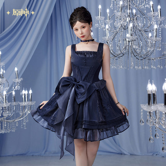 Robe [Genshin Impact] - Bleu - Furina Impression Collection