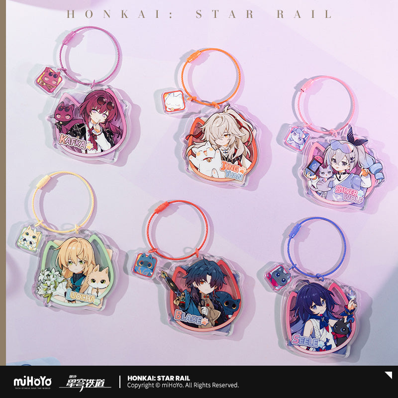 Acrylic Strap [Honkai: Star Rail] - Tiny Cat Series