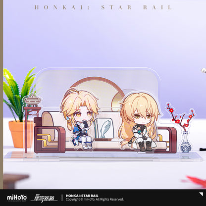 Acrylic Stand Diorama [Honkai: Star Rail] - Personnages - Owlbert's Guest Room