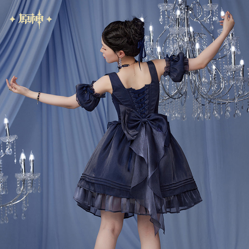 Robe [Genshin Impact] - Bleu - Furina Impression Collection
