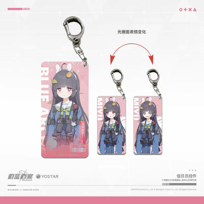 Acrylic Strap avec 1 face Lenticulaire [Blue Archive] RABBIT Platoon (Plusieurs Modèles)