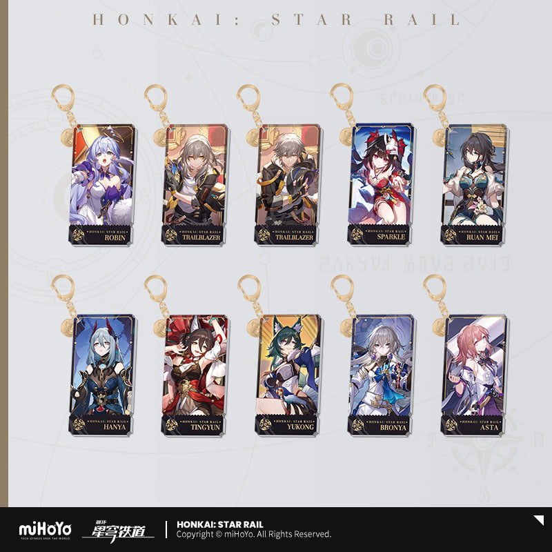 Strap Acrylic [Honkai: Star Rail] - Character - Path of the Harmony (plusieurs modèles)