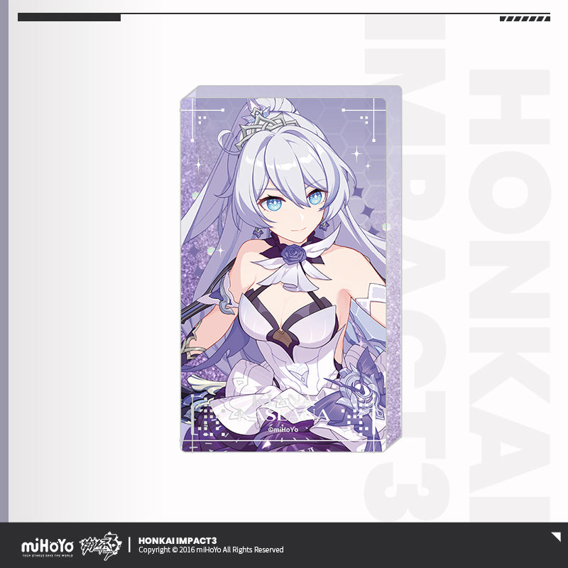 Acrylic Glitter Block [Honkai Impact 3rd] (plusieurs modèles)