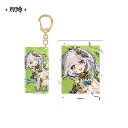 Keychain Acrylic + Polaroid [Genshin Impact] (Plusieurs modèles) - FES 2023