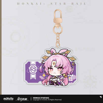 Acrylic Strap [Honkai: Star Rail] - Série Emoticônes / Sticker (plusieurs modèles)