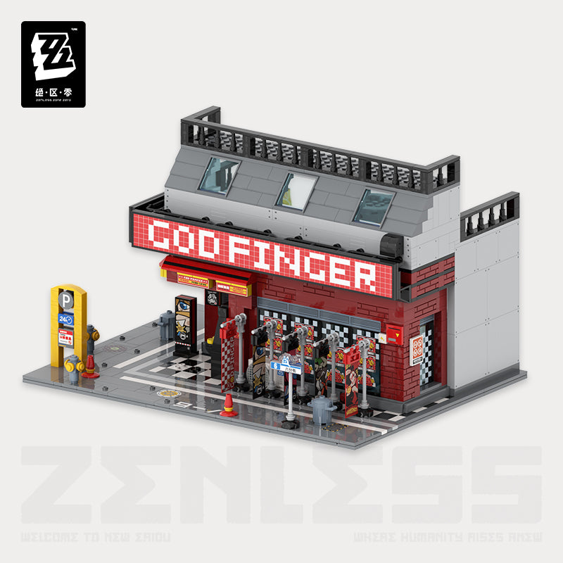 Maquette de Block a construire [ZZZ Zenless Zone Zero] - Goldfinger - 6th Street Collection