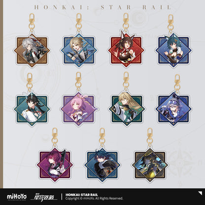 Strap Acrylic [Honkai: Star Rail] - Interstellar Travel Series (plusieurs modeles)