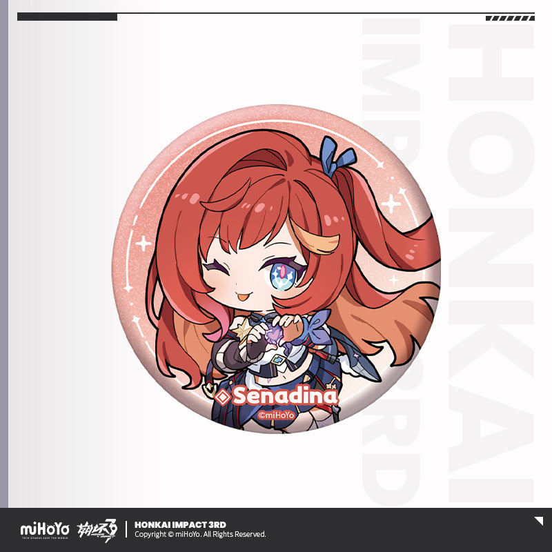 Badge [Honkai Impact 3rd] - Part 2 Chibi series - (Plusieurs Modèles)