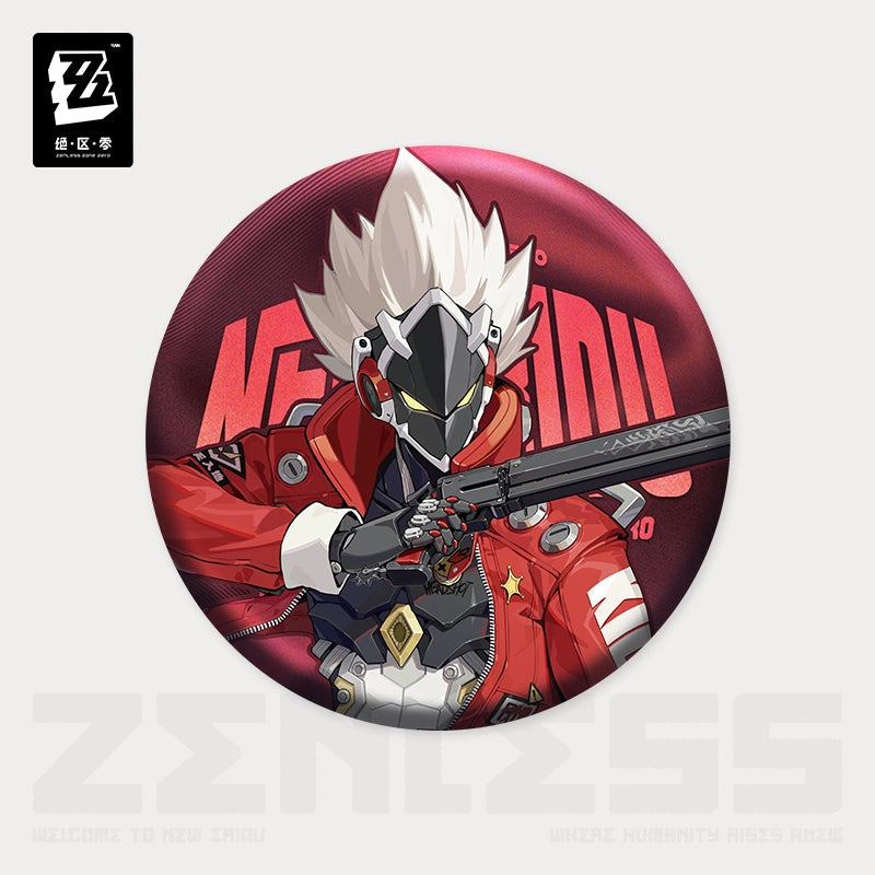 Badge [ZZZ Zenless Zone Zero] - Cunning Hares - Portrait Series (plusieurs modèles)