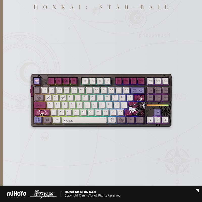 Clavier Mecanique Wireless QWERTY 108 et 87 touches [Honkai: Star Rail] Kafka Impression