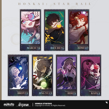 Ticket Laser de Collection Set [Honkai: Star Rail] - Countdown Departure (Ensemble de 7)