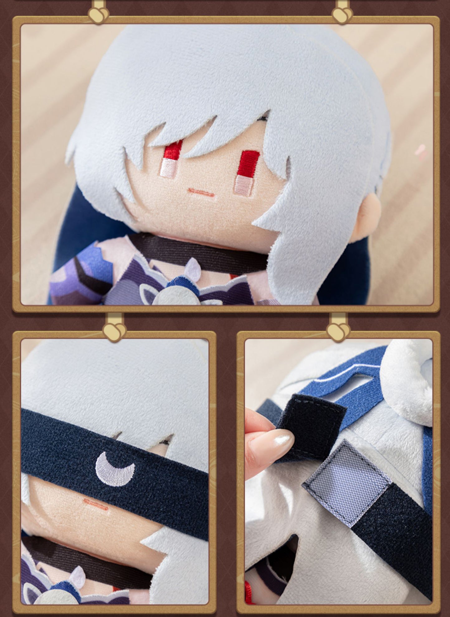 Peluche avec Acrylic Strap [Honkai: Star Rail] - Chibi Doll Series