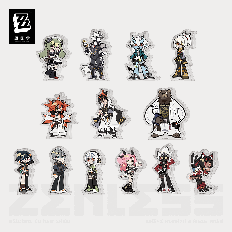 Mini Acrylic Stand Epais [ZZZ Zenless Zone Zero] - Dream Series (plusieurs modèles)