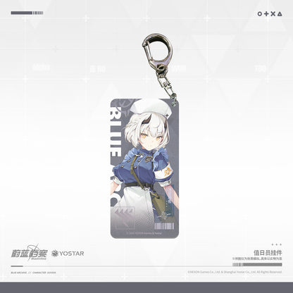 Acrylic Strap avec 1 face Lenticulaire [Blue Archive] Himuro Sena