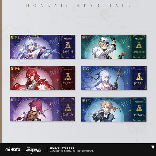 Ticket Laser Commemoratif [Honkai: Star Rail] - Concert Live 2024