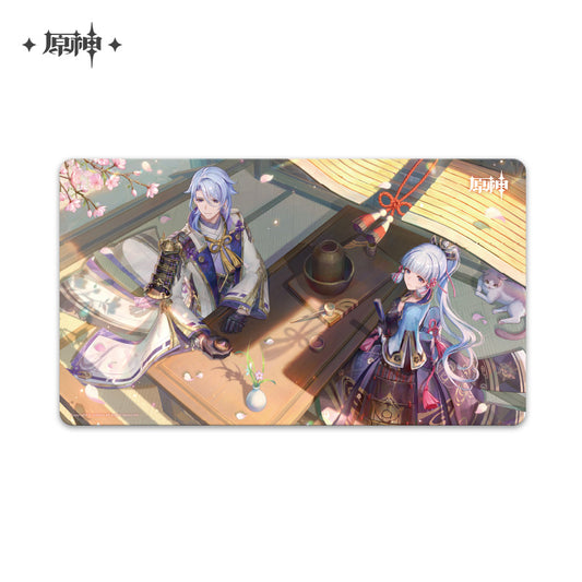 Mousepad [Genshin Impact] - Purple courtyard, splendid colors