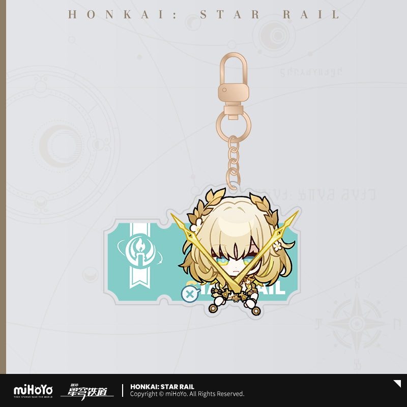 Acrylic Strap [Honkai: Star Rail] - Série Emoticônes / Sticker vol.4
