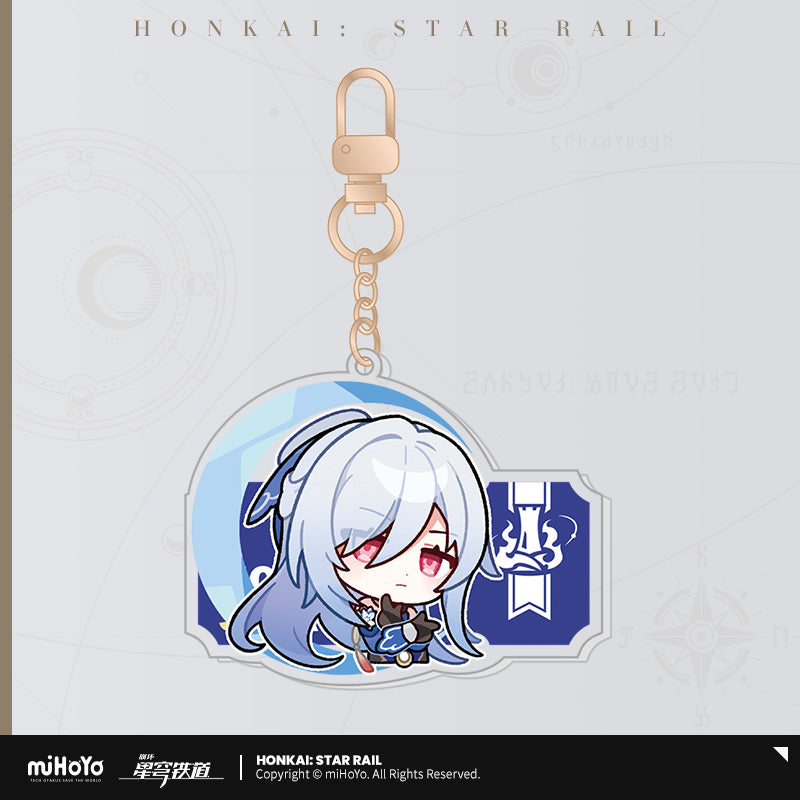 Acrylic Strap [Honkai: Star Rail] - Série Emoticônes / Sticker (plusieurs modèles)