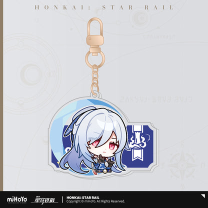 Acrylic Strap [Honkai: Star Rail] - Série Emoticônes / Sticker (plusieurs modèles)