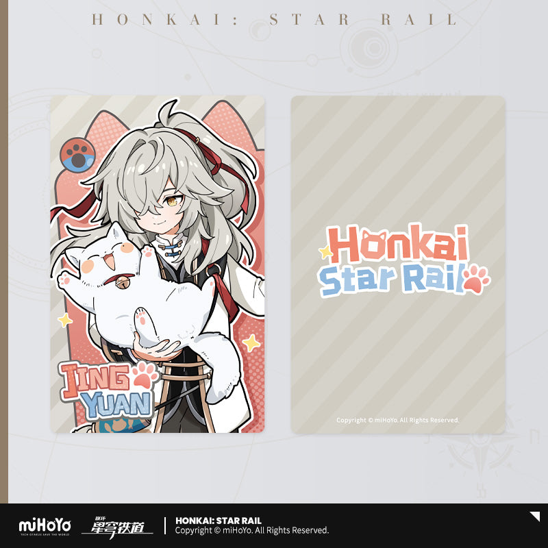 Carte Laser [Honkai: Star Rail] - Tiny Cat Series