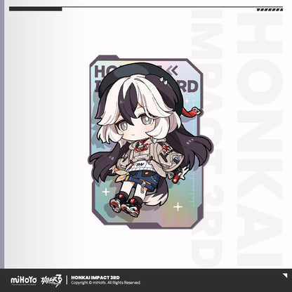 Carte impression laser [Honkai Impact 3rd] - Part 2 Chibi series - (Plusieurs Modèles)