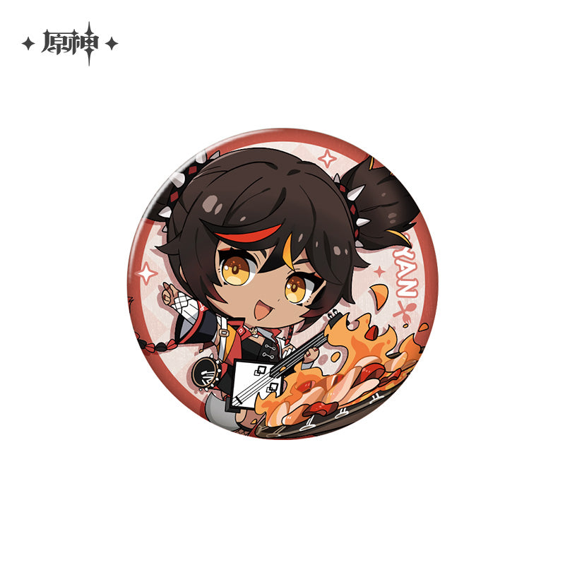 Badge [Genshin Impact] Delicious Party (plusieurs modèles)