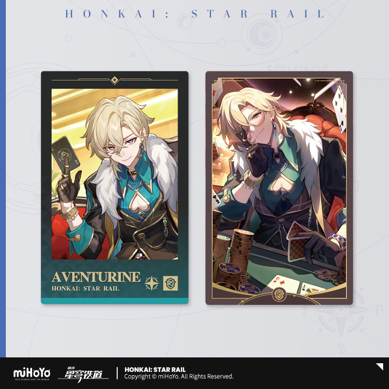 Carte / Polaroid [Honkai: Star Rail] - Aventurine - Limited