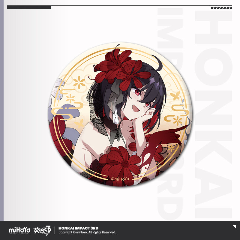 Badge Set [Honkai Impact 3rd] - Seele et Veliona - Mirrored Flourish