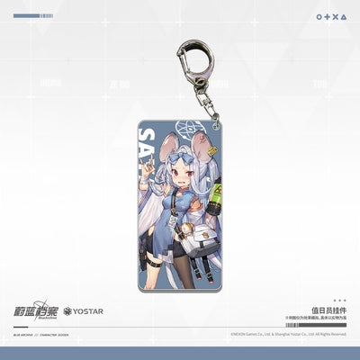 Acrylic Strap avec 1 face Lenticulaire [Blue Archive] Yakushi Saya